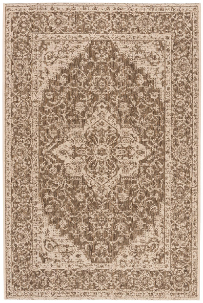 Safavieh Beach House Bhs137D Beige/Cream Area Rug