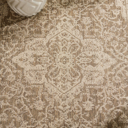 Safavieh Beach House Bhs137D Beige/Cream Area Rug