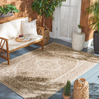 Safavieh Beach House Bhs137D Beige/Cream Area Rug