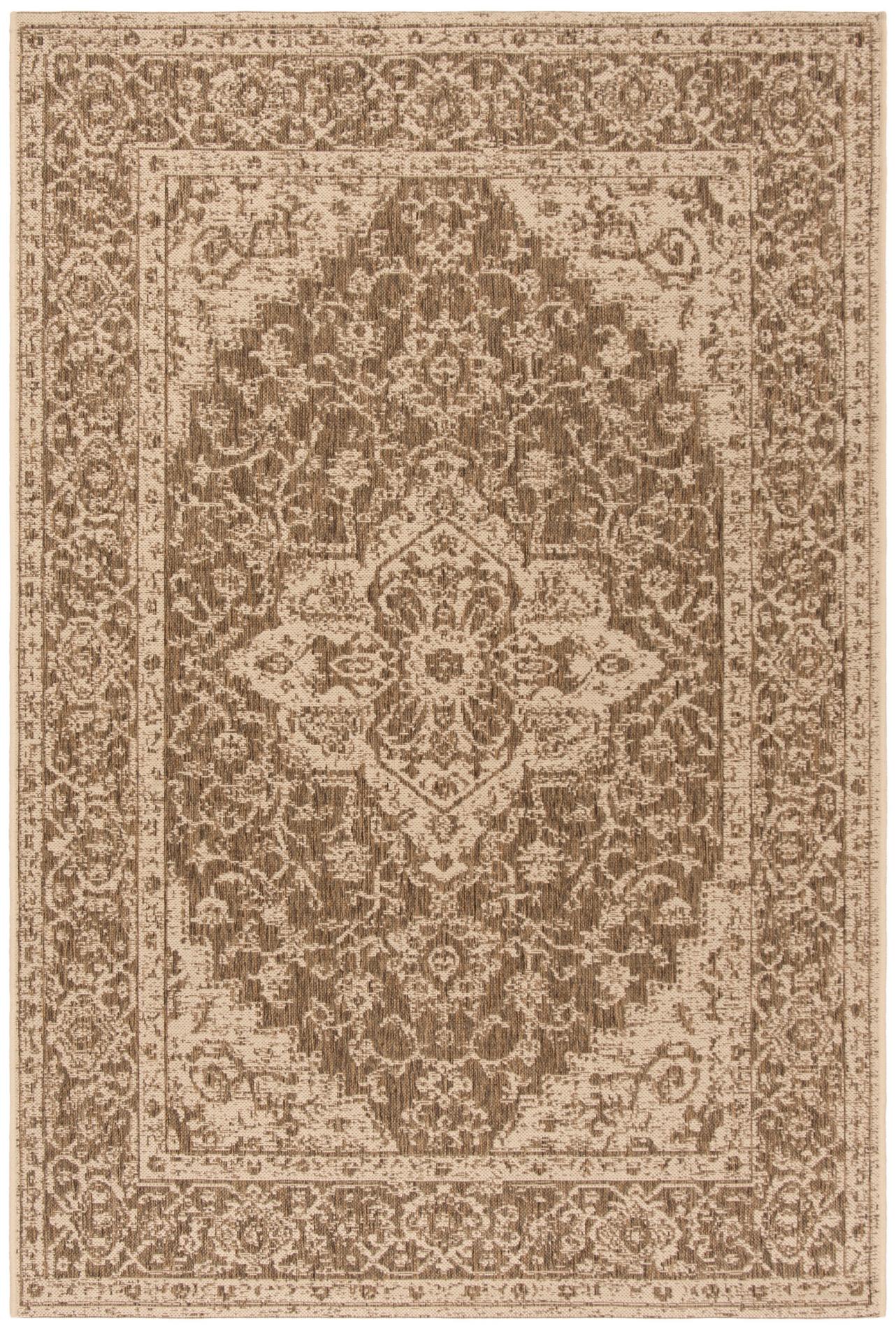 Safavieh Beach House Bhs137D Beige/Cream Area Rug