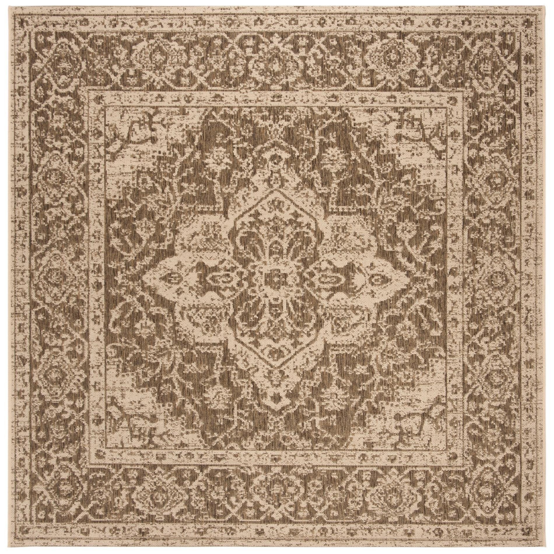 Safavieh Beach House Bhs137D Beige/Cream Area Rug