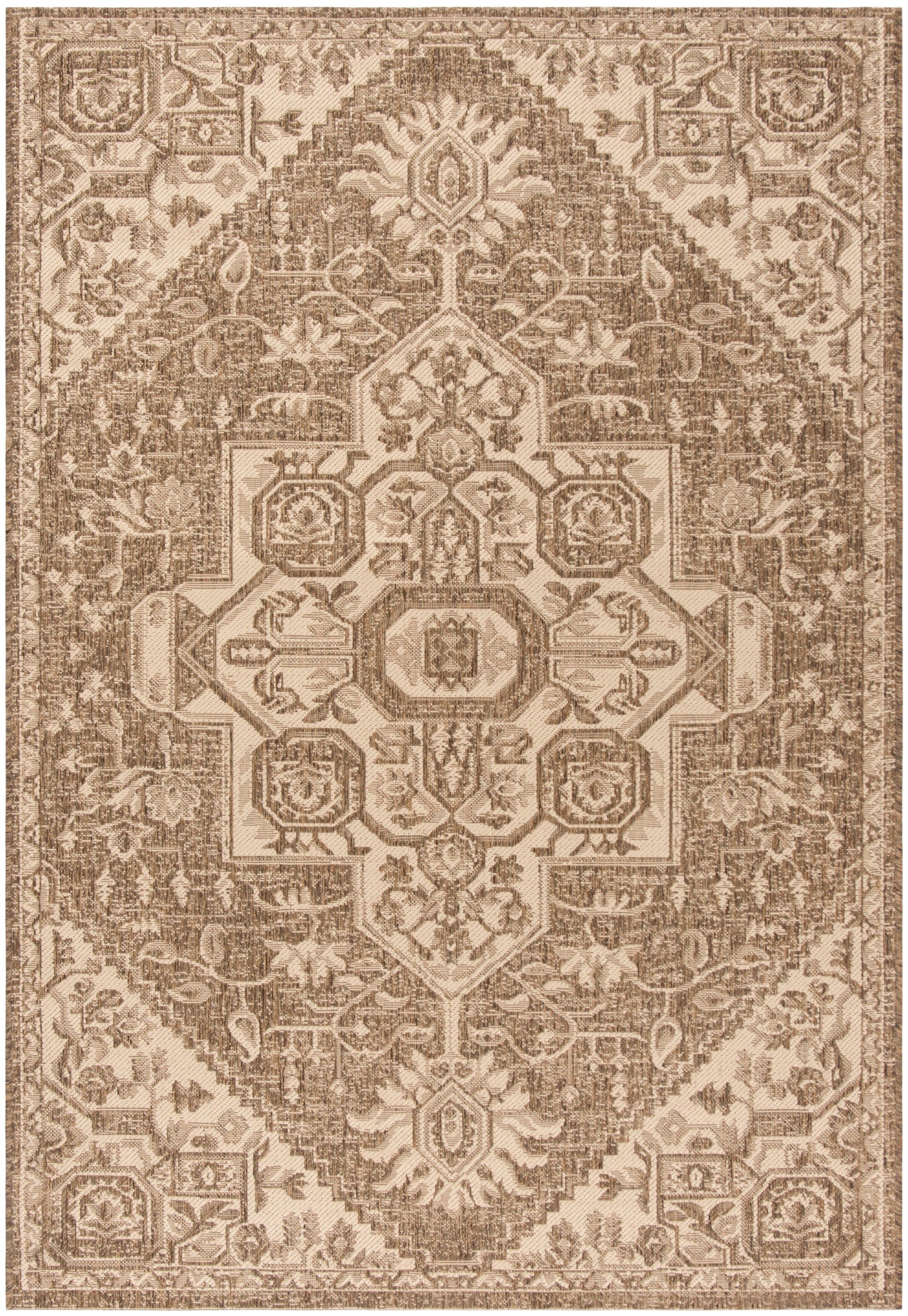 Safavieh Beach House Bhs138A Cream/Beige Area Rug