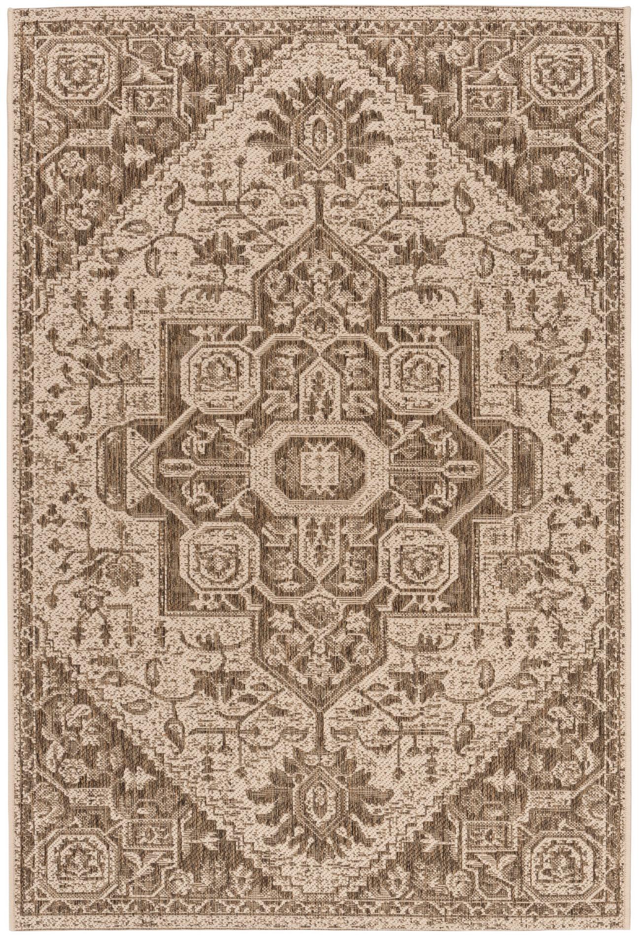 Safavieh Beach House Bhs138B Beige/Cream Area Rug