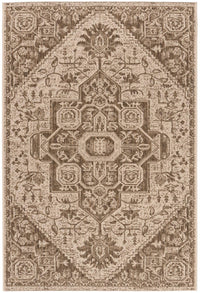 Safavieh Beach House Bhs138B Beige/Cream Area Rug