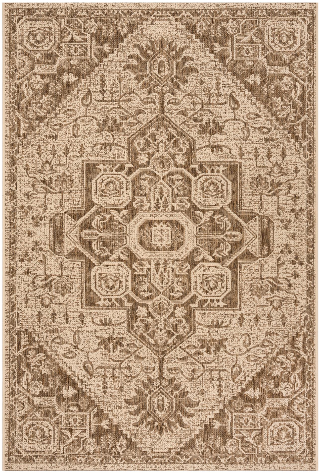 Safavieh Beach House Bhs138B Beige/Cream Area Rug