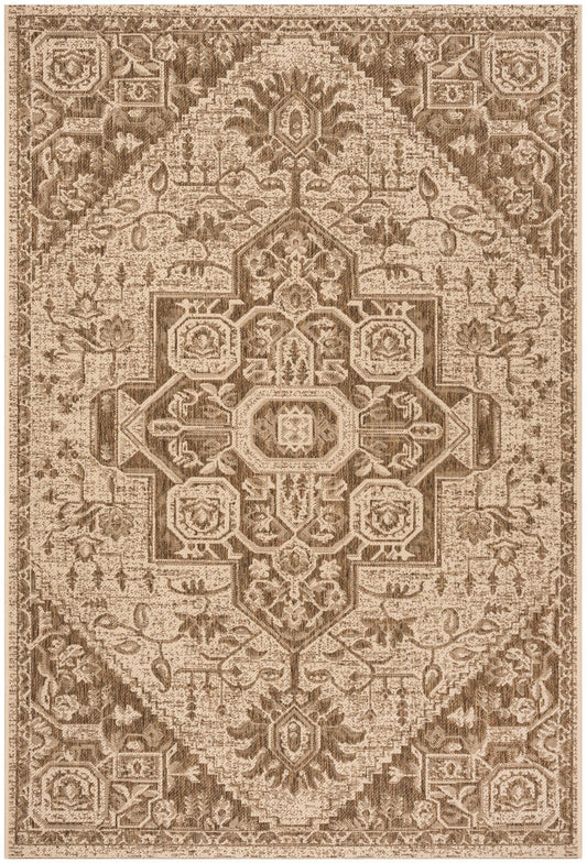 Safavieh Beach House Bhs138B Beige/Cream Area Rug