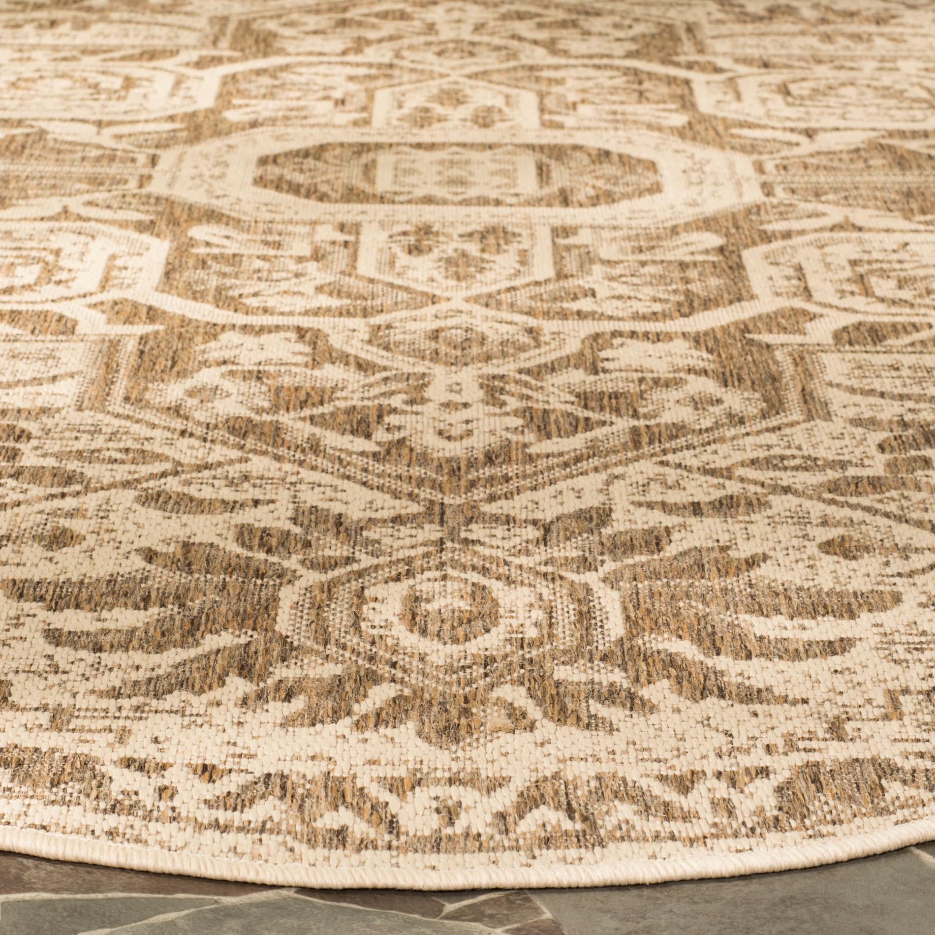 Safavieh Beach House Bhs138B Beige/Cream Area Rug