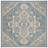 Safavieh Beach House Bhs138N Cream/Blue Area Rug