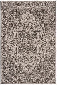 Safavieh Beach House Bhs139A Light Grey/Charcoal Area Rug