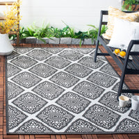 Safavieh Beach House Bhs139A Light Grey/Charcoal Area Rug