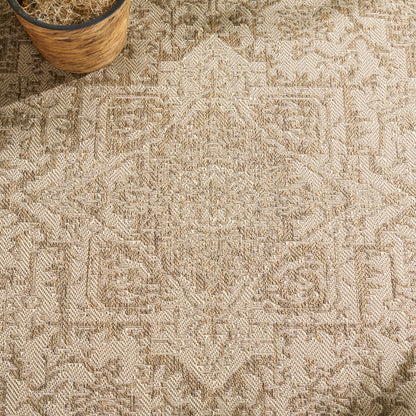 Safavieh Beach House Bhs139C Cream/Beige Area Rug