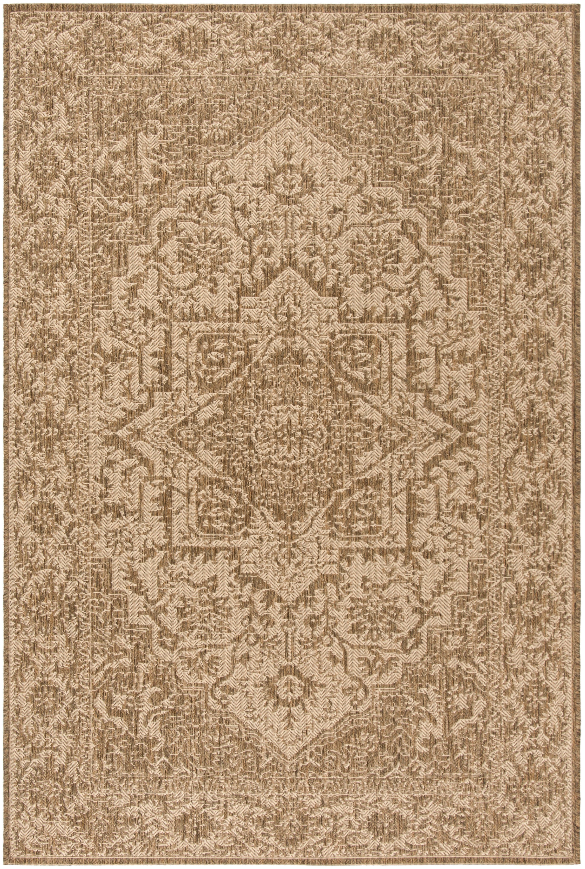 Safavieh Beach House Bhs139C Cream/Beige Area Rug