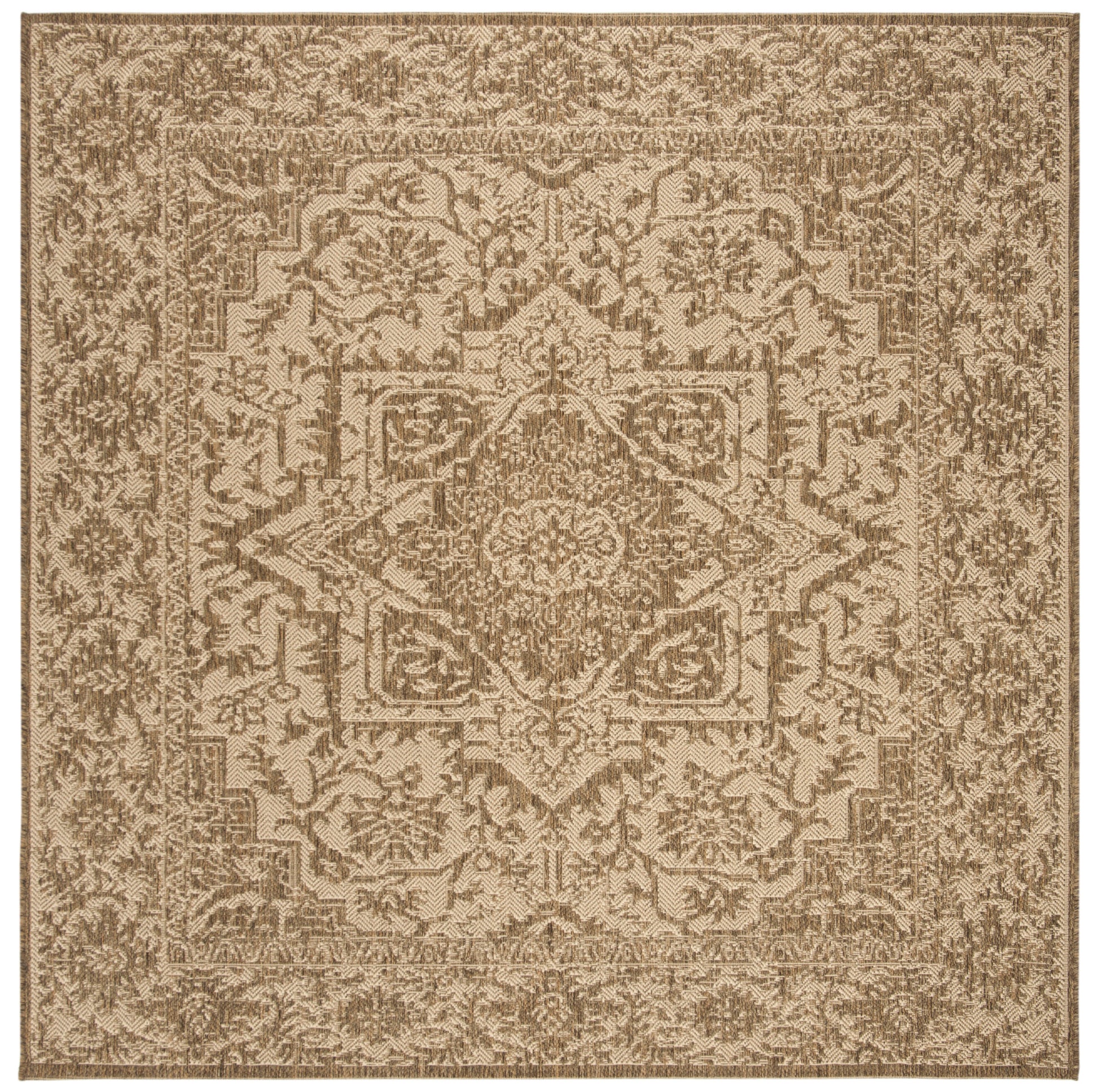 Safavieh Beach House Bhs139C Cream/Beige Area Rug