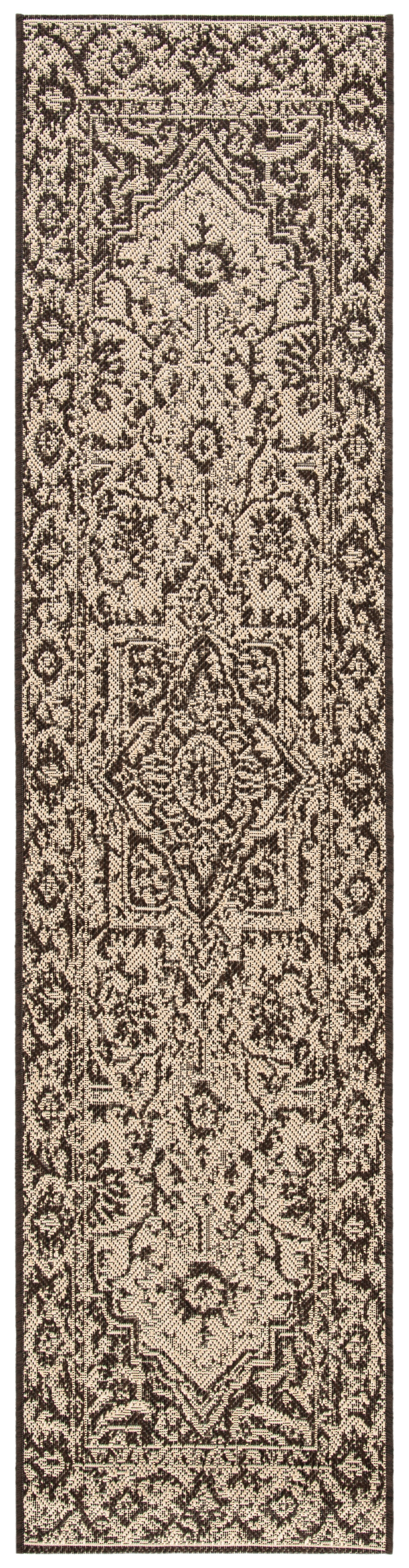 Safavieh Beach House Bhs139U Creme/Brown Area Rug