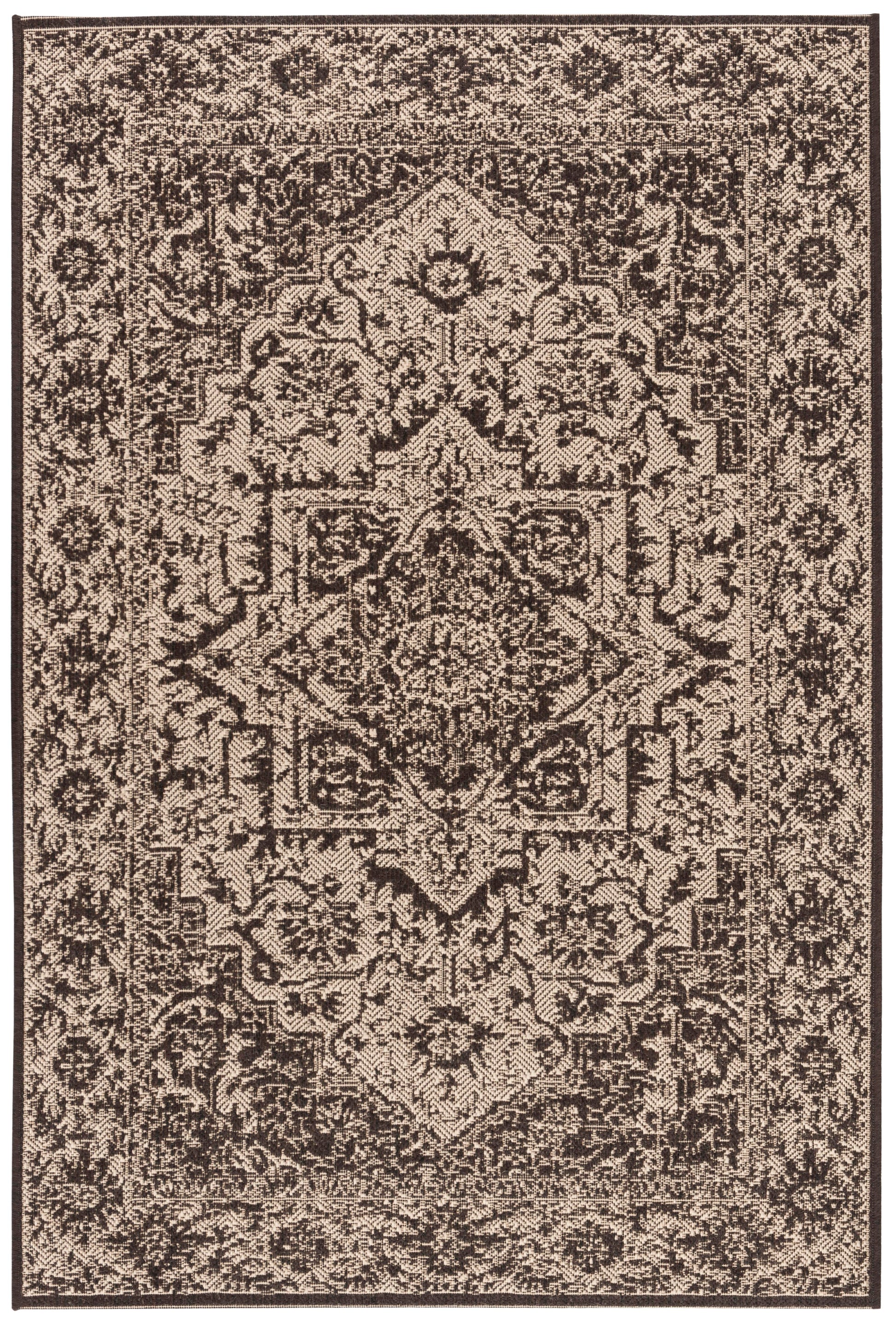 Safavieh Beach House Bhs139U Creme/Brown Area Rug