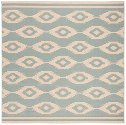 Safavieh Beach House Bhs171L Cream/Aqua Area Rug