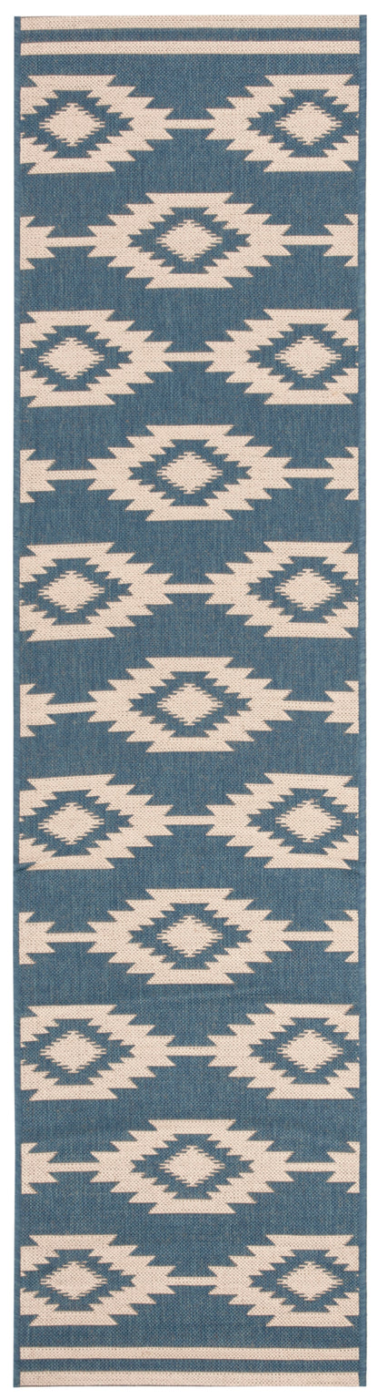 Safavieh Beach House Bhs171N Cream/Blue Area Rug