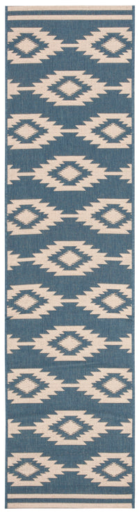 Safavieh Beach House Bhs171N Cream/Blue Area Rug