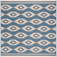 Safavieh Beach House Bhs171N Cream/Blue Area Rug