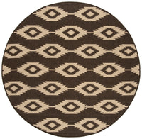 Safavieh Beach House Bhs171U Creme/Brown Area Rug