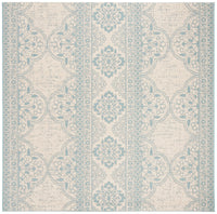 Safavieh Beach House Bhs174K Aqua/Cream Area Rug