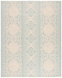 Safavieh Beach House Bhs174K Aqua/Cream Area Rug