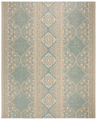 Safavieh Beach House Bhs174L Cream/Aqua Area Rug