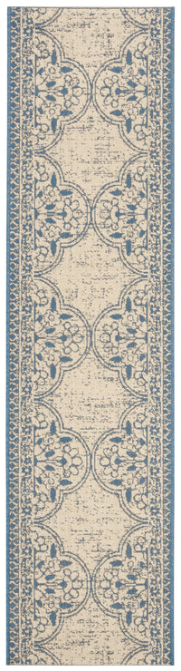 Safavieh Beach House Bhs174M Blue/Creme Area Rug