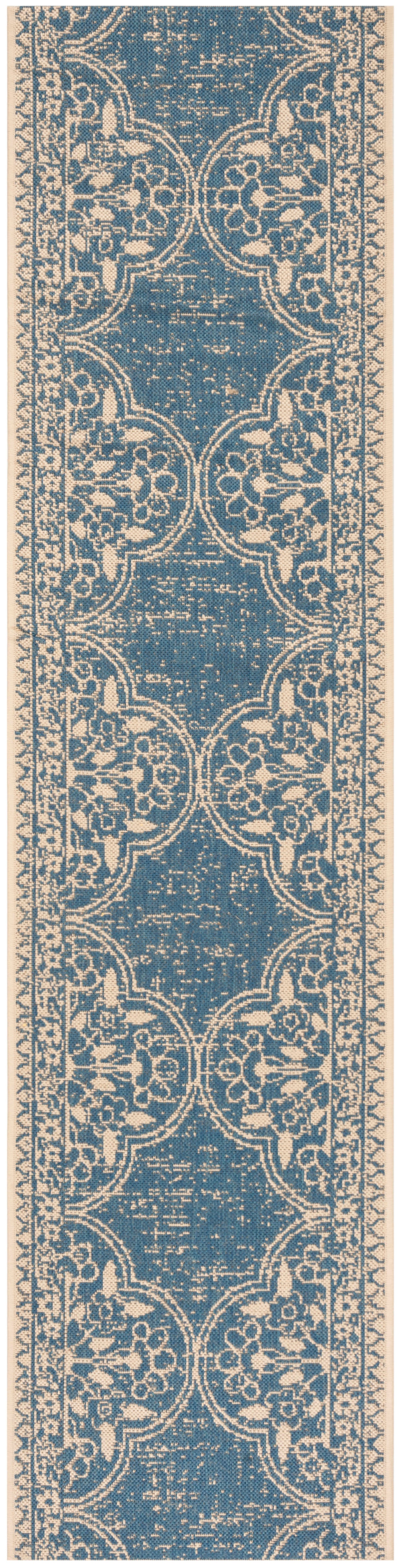 Safavieh Beach House Bhs174N Cream/Blue Area Rug