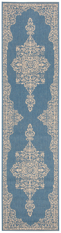 Safavieh Beach House Bhs180N Cream/Blue Area Rug