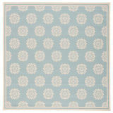 Safavieh Beach House Bhs181K Aqua/Cream Rugs.