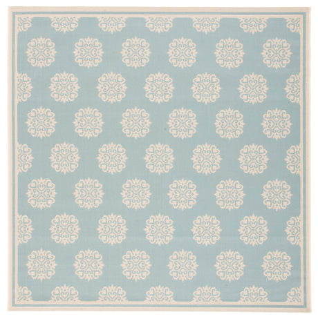 Safavieh Beach House Bhs181K Aqua/Cream Rugs.