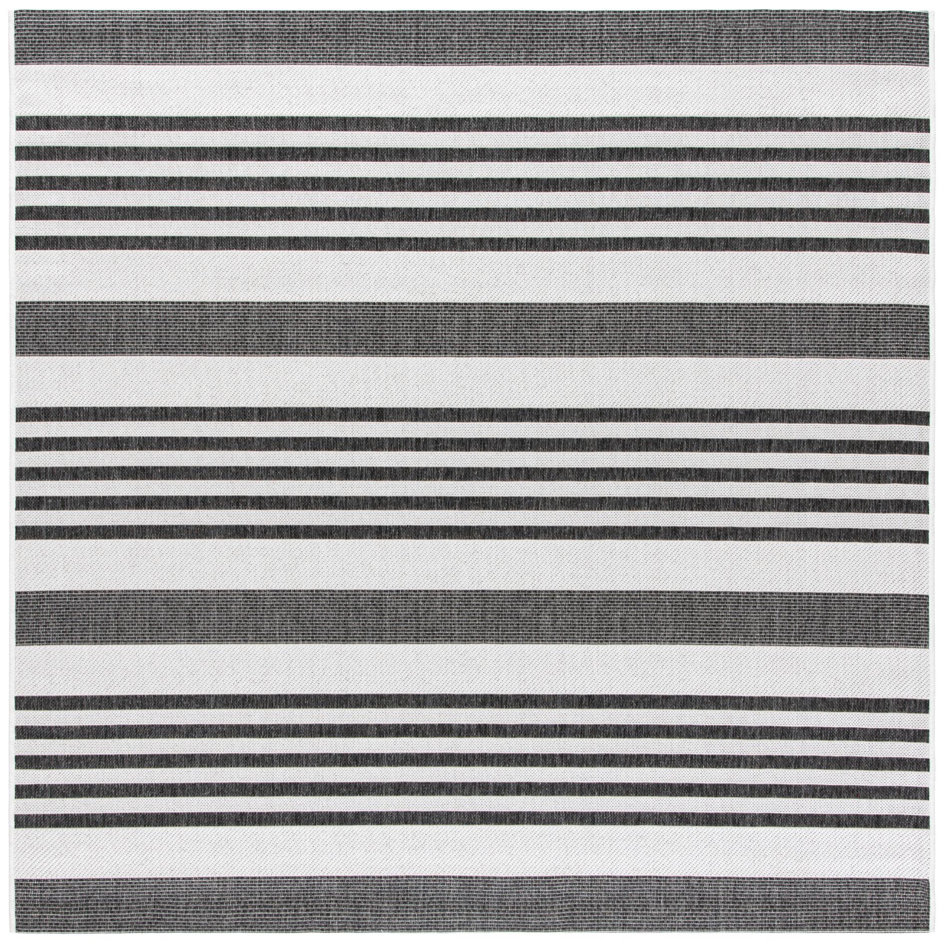 Safavieh Beach House Bhs222F Light Grey/Charcoal Area Rug