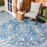 Safavieh Beach House Bhs246M Blue/Beige Area Rug