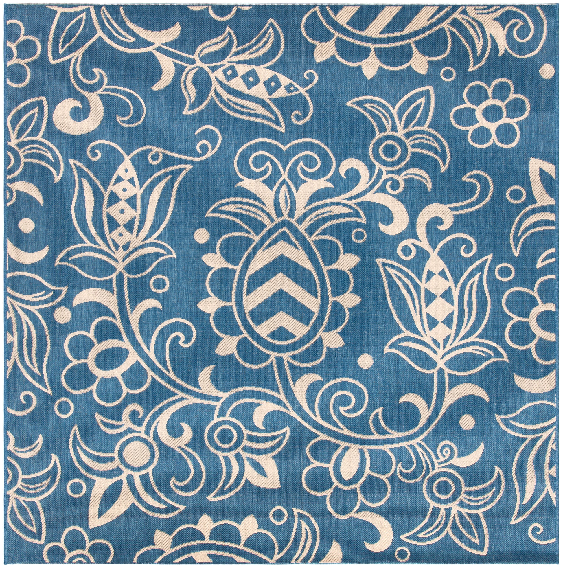 Safavieh Beach House Bhs246M Blue/Beige Area Rug