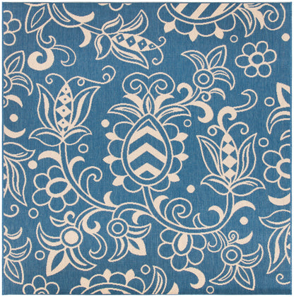 Safavieh Beach House Bhs246M Blue/Beige Area Rug