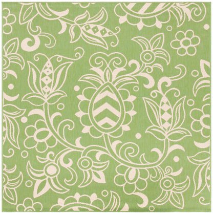 Safavieh Beach House Bhs246Y Green/Beige Area Rug