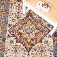 Safavieh Bijar Bij652A Ivory/Rust Area Rug