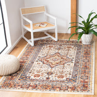 Safavieh Bijar Bij652A Ivory/Rust Area Rug