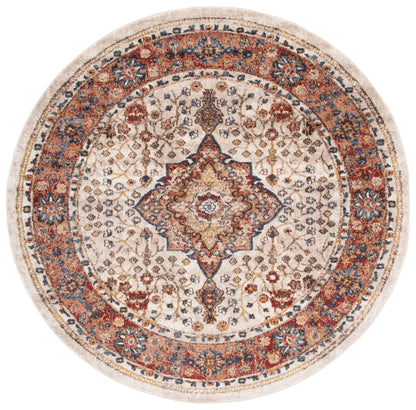 Safavieh Bijar Bij652A Ivory/Rust Area Rug