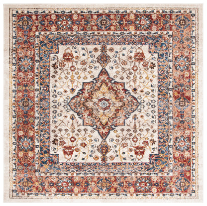 Safavieh Bijar Bij652A Ivory/Rust Area Rug