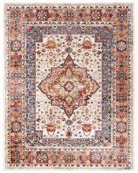 Safavieh Bijar Bij652A Ivory/Rust Area Rug