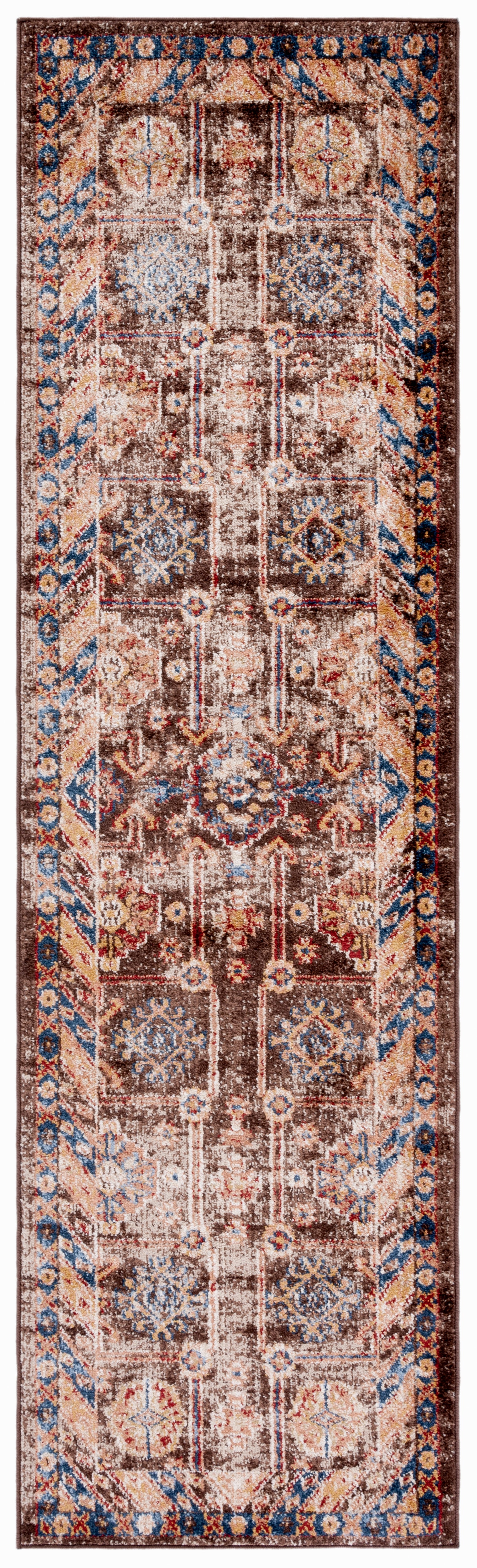 Safavieh Bijar Bij653P Brown/Ivory Area Rug