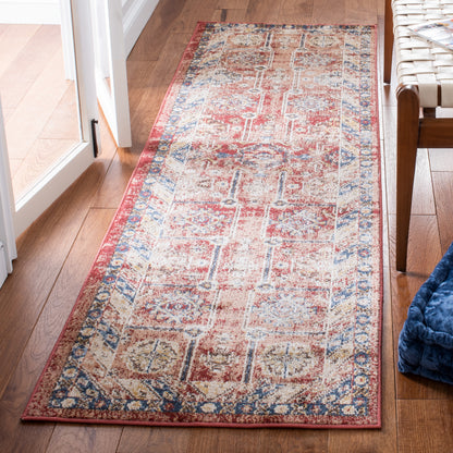 Safavieh Bijar Bij653Q Rust/Ivory Area Rug