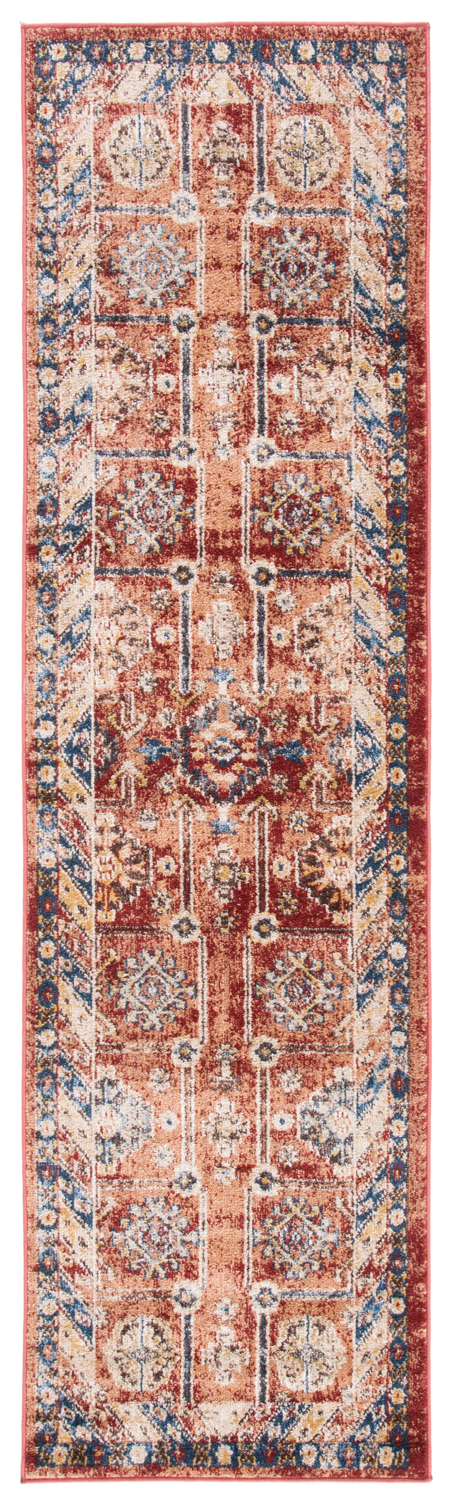 Safavieh Bijar Bij653Q Rust/Ivory Area Rug