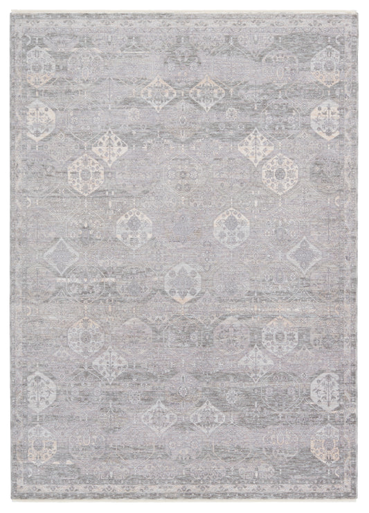 Jaipur Ballad Kiernan Bla07 Gray/Beige Area Rug