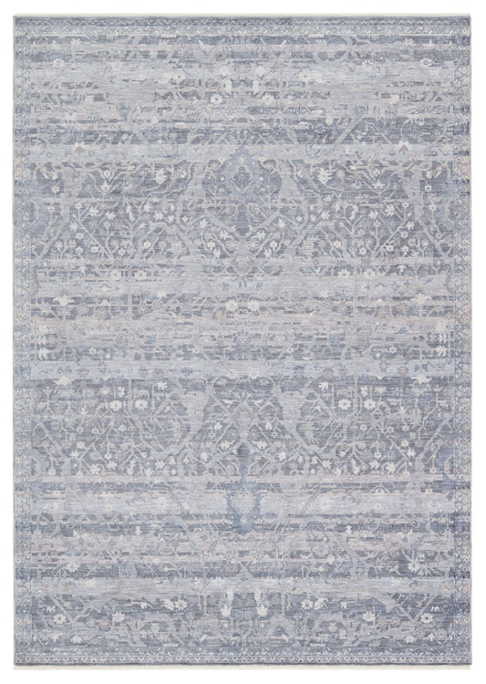 Jaipur Ballad Evolet Bla10 Gray/Blue Area Rug