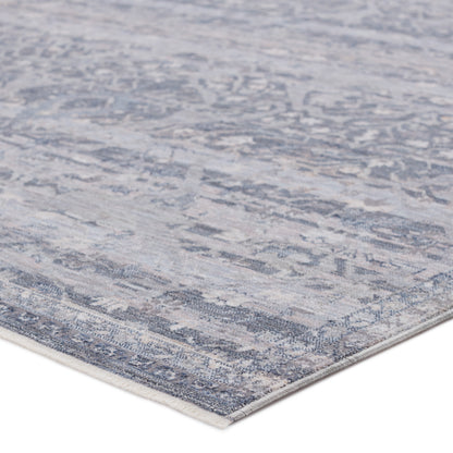 Jaipur Ballad Evolet Bla10 Gray/Blue Area Rug