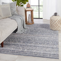 Jaipur Ballad Evolet Bla10 Gray/Blue Area Rug