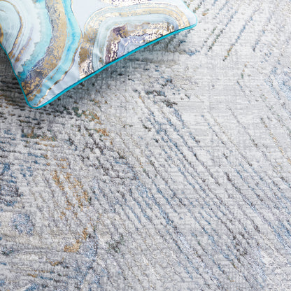 Safavieh Bel Air Bla224F Grey/Blue Area Rug